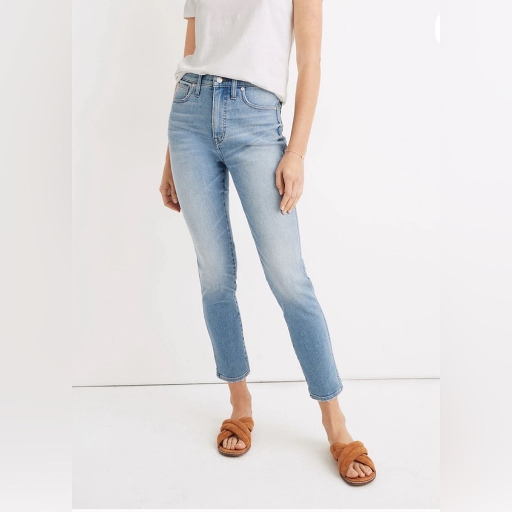Madewell High Rise Skinny Crop